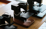 Discover professional hot foil stamping machines at CÍ, including EC-17 and EC-27 models with different base and worktable options for leathercraft, stationery, packaging, and small studio use. Custom brass stamps and movable type sets are also available. Explore more.