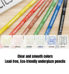 Premium Eco Lead-Free Underglaze Pencils - 6 Pieces-Safe for Kids