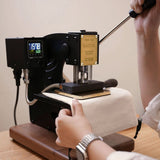 This transfer clamp is designed specifically for the MAXITA Hot Foil Embossing Machines EC-27 and EC-17, making it easy to stamp or emboss fabric items like T-shirts, tote bags, and more.