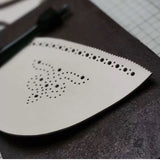 FanDeer Decorative Brogue Punch Tool