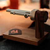 If you make leather watch straps by hand, you’ll know how tricky edge painting can be — especially on narrow bands. This clamp makes the job a whole lot easier. It holds your strap securely in place so you can apply edge paint smoothly and evenly, without chasing the leather around your workbench.
