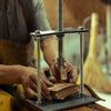 This Handcrafted Leather Shoe Heel Press is a must-have for shoemakers looking to create custom heels with precision and ease. Whether you’re crafting bespoke shoes or adding embossed details, this tool ensures a flawless finish every time.