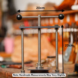 This Handcrafted Leather Shoe Heel Press is a must-have for shoemakers looking to create custom heels with precision and ease. Whether you’re crafting bespoke shoes or adding embossed details, this tool ensures a flawless finish every time.