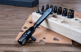 YORKSHINE Precision Hole Punch Set with Wooden Base