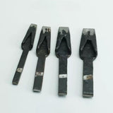 Japanese Tempered Forged Long Round Punch – Belt & Strap Hole Punch, Rectangular & Round End Options for Buckle Installation, Vintage Aged Finish