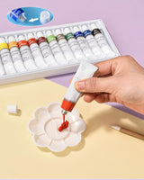 Kiln-Free Non-Fading Under-Glaze 12 Colors Set - Child-Safe