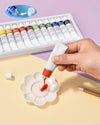 Kiln-Free Non-Fading Under-Glaze 12 Colors Set - Child-Safe