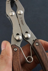  Portable Steel Handmade Cutting Side Snips Reusable Parallel Plier Hand Pliers