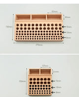 Leather Craft Tool Holder with 98 or 46 Holes