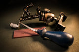 This edge beveler is an ideal investment for achieving professional results in leathercraft projects. 