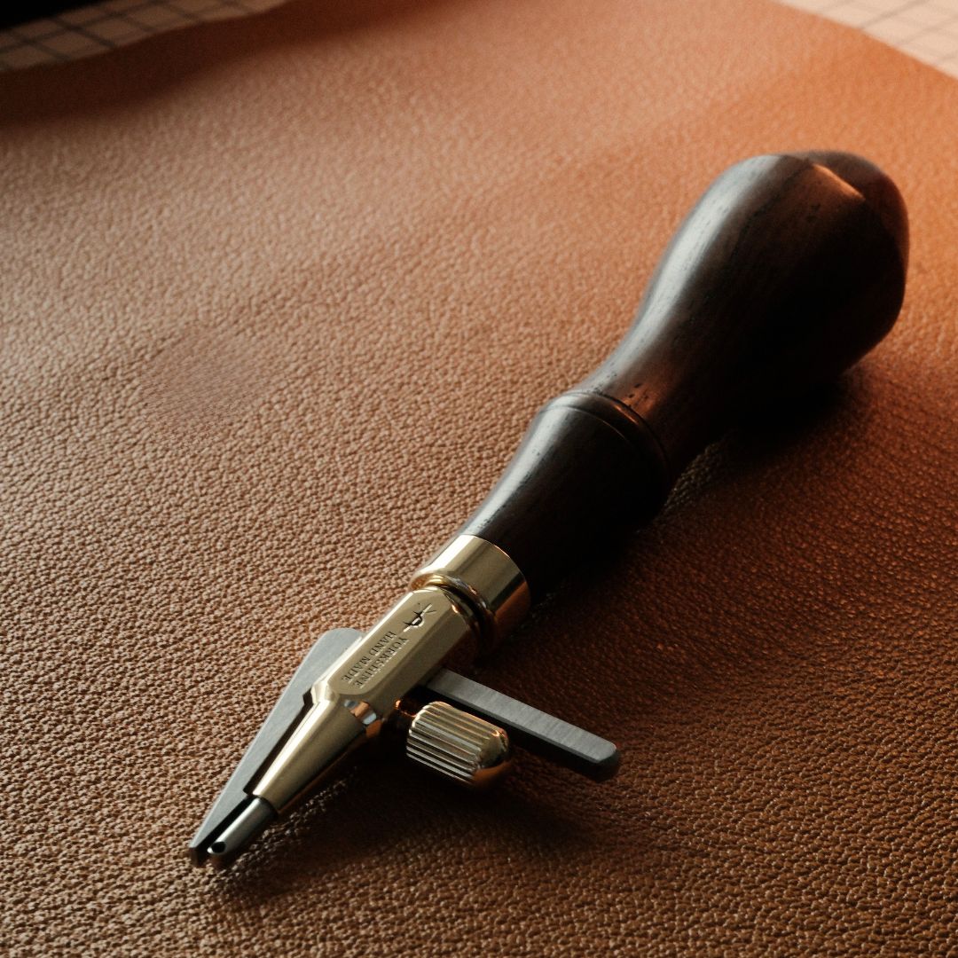 Yorkshine Leather Groover Tool – 1.0mm, 1.5mm, 2.0mm Stitching Groover & Liner for Leathercraft