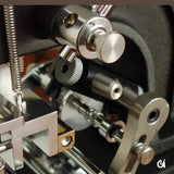 MOVEGO Compact Hot Foil Stamping Machine for Leather, Paper & PVC｜Vintage Mechanical Design