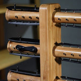 Magnetic Leather Strap Drying and Edging Stand