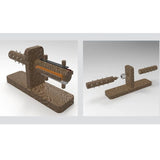 Magnetic Leather Strap Drying and Edging Stand