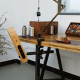 Maxita Adjustable Leathercraft Clamp Arm – Cannot Be Used Alone (Requires Maxita Pony)— For Material Holding, Lighting & Camera Mounting