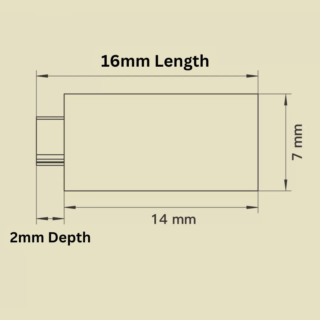 Maxita Leathercraft Hot Foil Stamping Letter Set – Type Stamps for Foil Machines