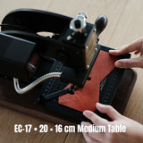 Upgrade your Maxita hot foil machine with a versatile work table for smoother positioning, better support, and easier stamping. Designed to enhance stability and workflow for EC-17 and EC-27 users. Choose the size that fits your setup and upgrade your workspace today.