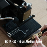 Upgrade your Maxita hot foil machine with a versatile work table for smoother positioning, better support, and easier stamping. Designed to enhance stability and workflow for EC-17 and EC-27 users. Choose the size that fits your setup and upgrade your workspace today.