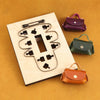 Mini Briefcase Leather Cutting Die