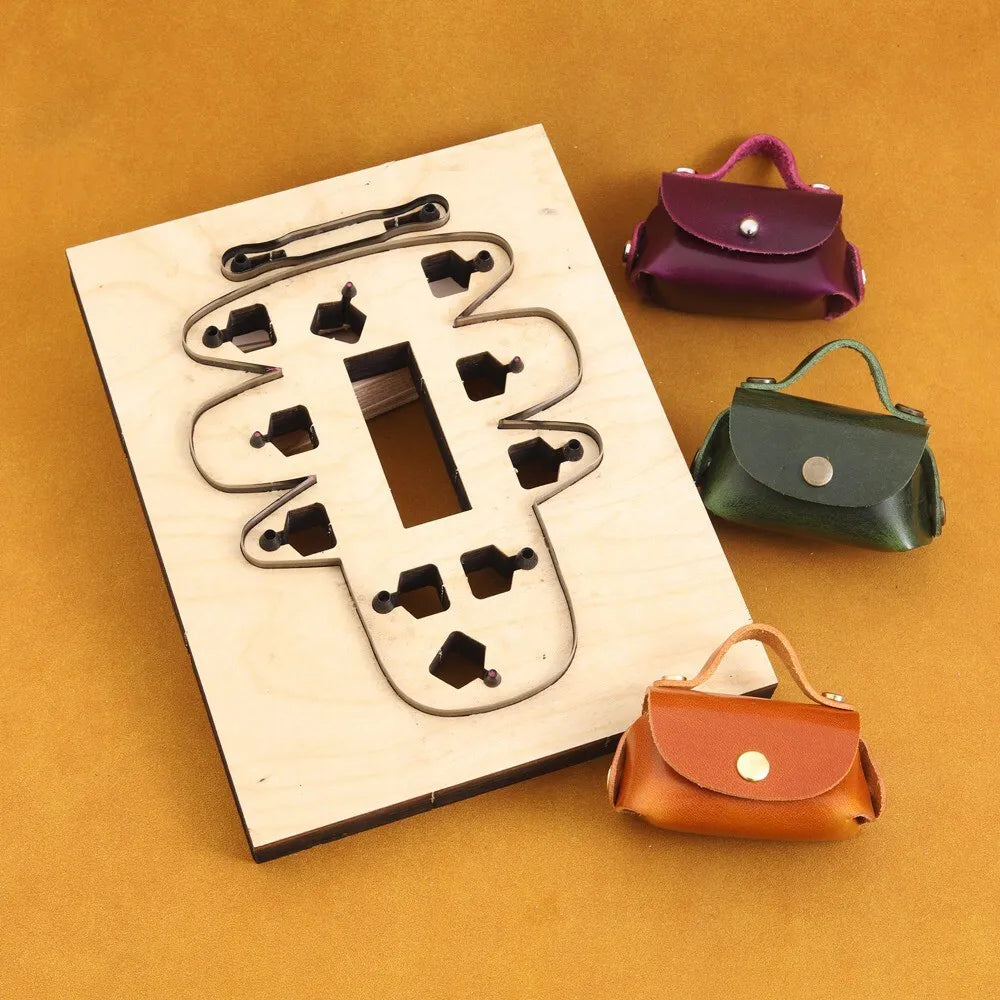 Mini Briefcase Leather Cutting Die
