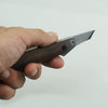 DC53 Steel Angled Leather Cutting Knife - Suitable for Both Left and Right Handed Users