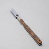 Slim leathercraft knife with replaceable blade, perfect for precision cutting, trimming corners, and fine detail work. Easy to use and swap blades with a hex key. A great tool for clean, controlled cuts. Add it to your leatherworking setup today.