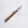 Stainless steel leather edge paint applicator for smooth, even coating on belts, wallets, and straps. Easy to clean and reuse. A practical tool for precise edge finishing. Great for DIY and professional leathercraft projects. Add it to your toolkit today.