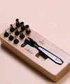 YORKSHINE Precision Hole Punch Set with Wooden Base