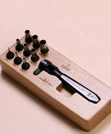 YORKSHINE Precision Hole Punch Set with Wooden Base