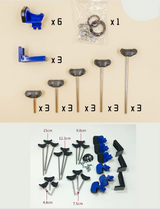 Portable Pottery Machine Turntable Clamp Pottery, Ceramic Pottery Trimming Turntable Tools Sculpting Clamp Repair Tools for Ceramic Beginners Professionals