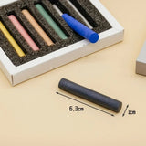 Pottery Underglaze Chalk, 6Pcs/Box, Lead Free Pigment, Environmentally Friendly Pastel, 