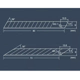 No-Wobble Stainless Steel Craft Knife