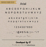 CÍ Deluxe Fine Brass Type Kit With Premium Walnut Box | A Height 3.5–5mm | Compatible With Maxita, Movego, Kingsley & Dream Factory Machines | Customizable
