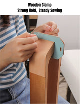 beechwood hand-sewing clamp