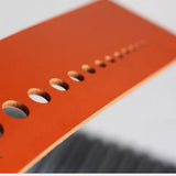It is made from Taiwan-made high-alloy specialty steel, chosen for edge stability, toughness, and long-term use. Unlike many standard round punches with a tapered body, this punch uses a straight-wall, no-stretch design. The cutting shape goes straight down without expanding the hole, so the finished hole stays closer to the actual punch size.