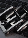 'Sui' Japanese Stainless Steel /Titanium Pin Buckle, 316L CNC