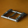 'Sui' 40.5mm Ultra-Light Pure Titanium Mechanical-Style Belt Buckle