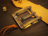 'Sui' Japanese Style Brass Belt Buckle,40.5mm, CNC
