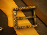 'Sui' Japanese Style Brass Belt Buckle,40.5mm, CNC