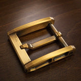 'Sui' Japanese Style Brass Belt Buckle,40.5mm, CNC