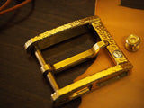 'Sui' Japanese Style Brass Belt Buckle,40.5mm, CNC