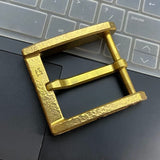 'Sui' Japanese Style Brass Belt Buckle,40.5mm, CNC