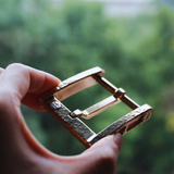 'Sui' Japanese Style Brass Belt Buckle,40.5mm, CNC