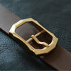 The 40.5mm Vintage Brass Belt Buckle is designed for those who appreciate timeless style and superior craftsmanship. Meticulously crafted with heavy-duty CNC technology, this buckle offers an air of refined elegance with its intricate details and bold, vintage aesthetic. Perfect for artisans, leatherworkers, DIY enthusiasts, and professional leathercraft studios, this piece brings sophistication and durability to any project.