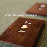 Transparent Embossing Die for Maxita Hot Foil Stamping
