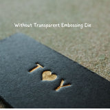 Transparent Embossing Die for Maxita Hot Foil Stamping