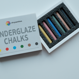 Underglaze Chalk Crayons Set-6 Pieces