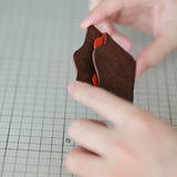 Wave Leather Card Holder Cutting Die