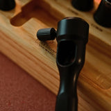 YORKSHINE Precision Hole Punch Set with Wooden Base