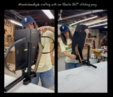 MAXITA Fully Adjustable Stitching Pony/Clamp, Table Mount